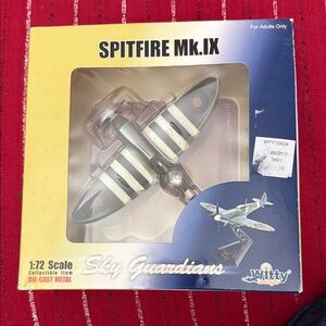 Rare Witty Wings Sky Guardians Spitfire Mk.IX Die-Cast Model in box Hard to find